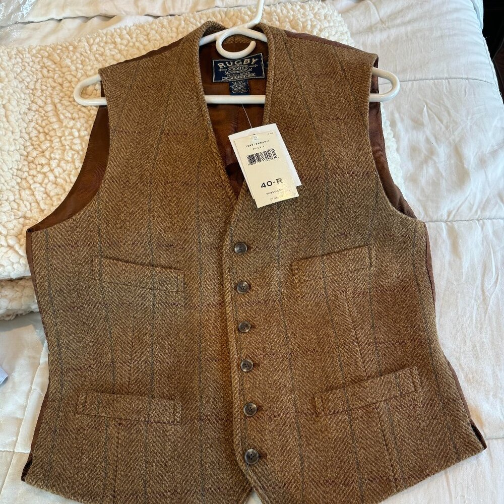 Rugby Ralph Lauren Tweed Vest